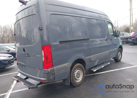 2019 Mercedes-Benz Sprinter 2500 High Roof V6 from USA, damaged, VIN WD4PF0CD7KP092851